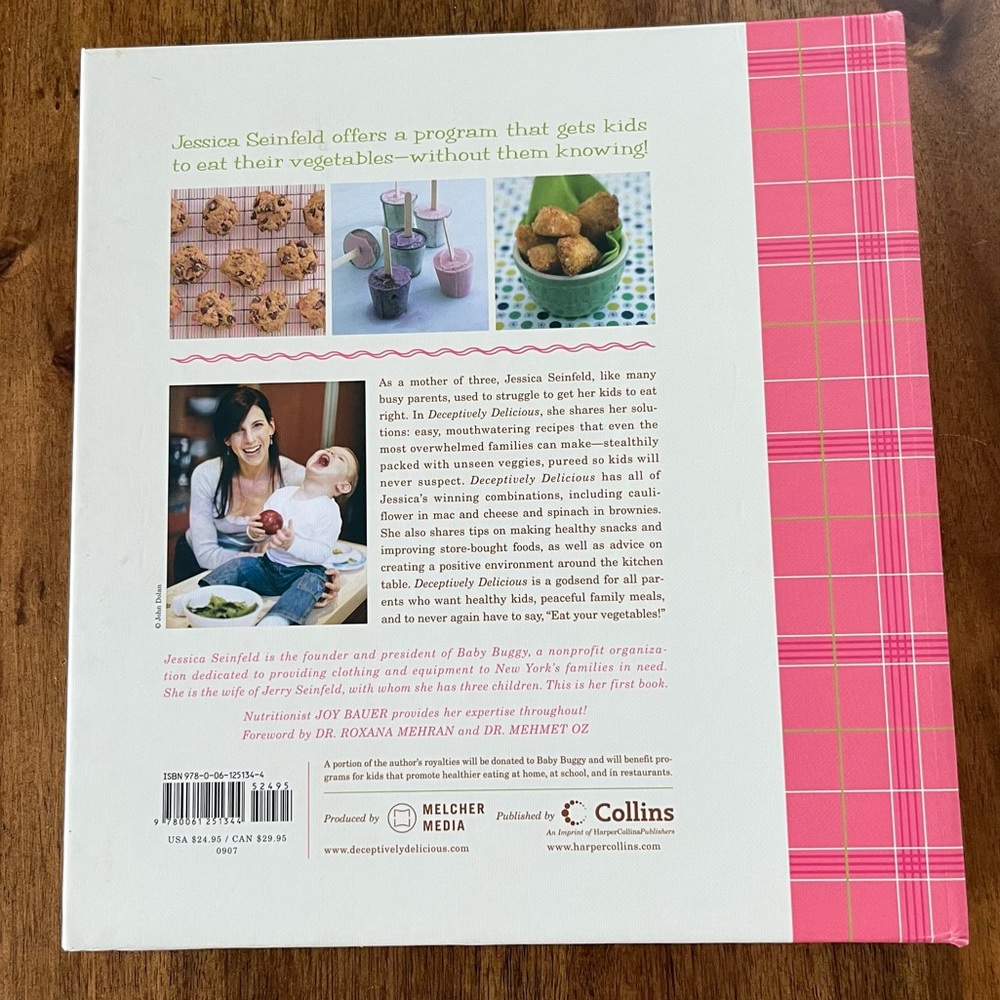 New Deceptively Delicious Cookbook Book Recipes by Jessica Seinfeld Fami… - Picture 4 of 12